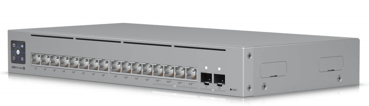 Ubiquiti UniFi Switch Pro Max 16 Port POE Etherlighting Switch