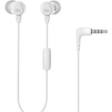 JBL C50HI Wired in Ear Headphones White - JBLC50HIBLK