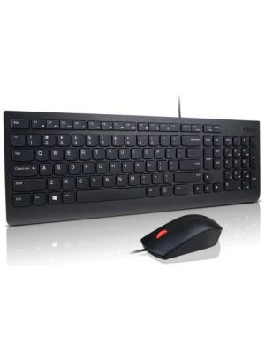 LENOVO Essential Wired Keyboard and Mouse Combo Full Keyboard