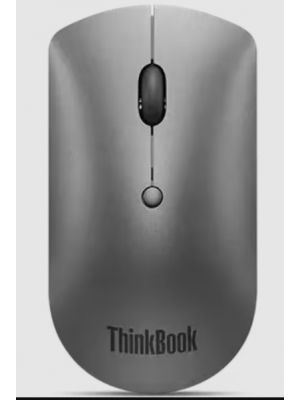 Lenovo ThinkBook Bluetooth Silent Mouse with the blue optical sensor - 4Y50X88824