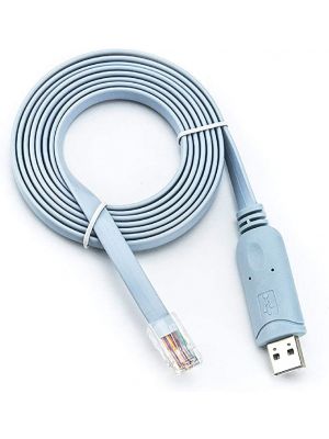 USB Console Cable USB to RJ45 Cable uses the FT232RL chip