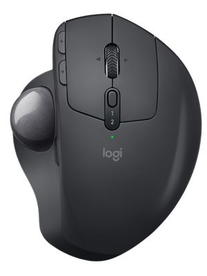Logitech MX Ergo Wireless Trackball Bluetooth  as well as 2.4GHz wireless