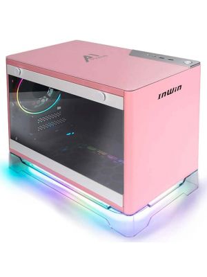InWin A1 Prime Mini-ITX Case Pink with 750W PSU Gold - A1-PRIME-PINK 
