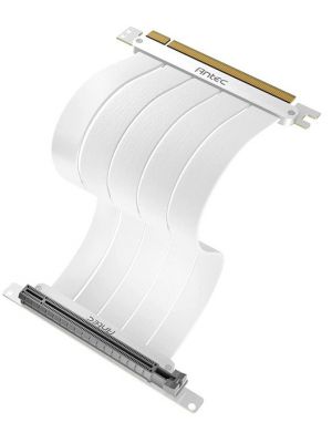 Antec PCIE-4.0 Riser Cable (200mm White) - AT-RCAB-W200-PCIE4