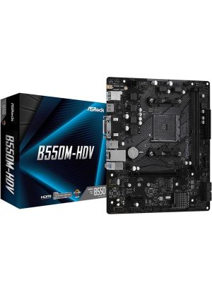 Asrock B550M-HDV AM4 Motherboard with PS2 port - B550M-HDV