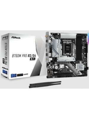 ASRock B760M Pro RS DDR4 Wifi AX and Bluetooth Motherboard