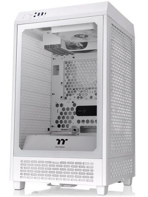 Thermaltake Tower 200 Mini ITX Chassis Snow - CA-1X9-00S6WN-00