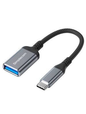 Simplecom CA131 USB-C Male to USB-A Female USB 3.0 OTG Adapter 15cm Cable