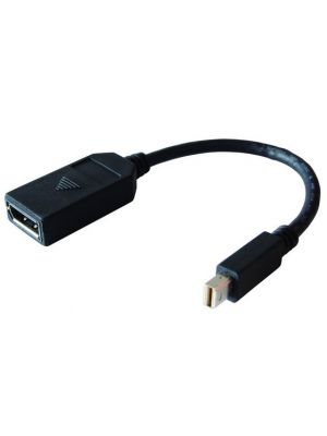 Mini Display Port DP to Display Port DP 20-pin Male to Female Adapter Cable