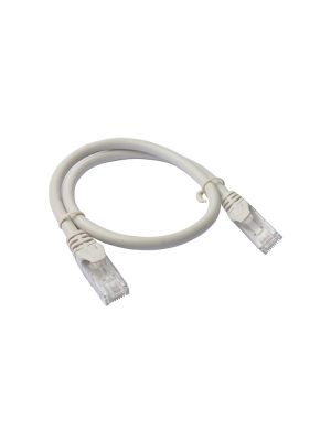 8Ware Cat6a UTP Ethernet Cable 50cm Snagless Grey PL6A-0.5GRY