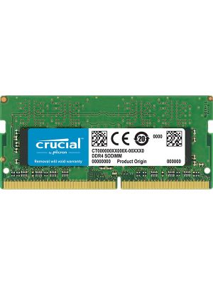 Crucial 8GB (1x8GB) DDR4 2666MHz CL19 SODIMM Memory - CT8G4SFS8266