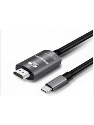 Simplecom DA312 USB 3.1 Type C to HDMI Cable 2M 4K@60Hz Aluminium HDCP [DA312]