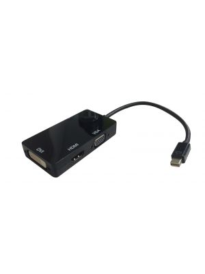 8ware Mini DisplayPort to DVI/HDMI/VGA M/F Adapter