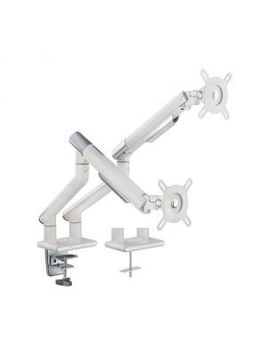 Brateck LDT49-C024-W Dual Spring Monitor Arm compatiable Fit Curved Monitor