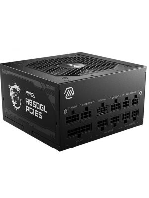 MSI MAG A850GL PCIE5 850W Up to 90% (80 Plus Gold) ATX Power Supply Unit