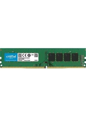 Crucial 32GB (1x32GB) DDR4 UDIMM 2666MHz CL19 1.2V Dual Ranked DRx8 Desktop PC Memory RAM