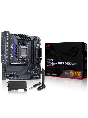 ASUS ROG CROSSHAIR X670E GENE Motherboard Supports AMD 7000 Series
