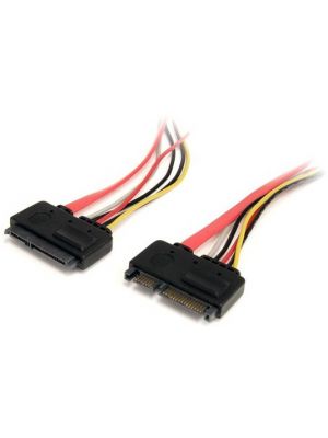 StarTech 12in 22 pin SATA Power and Data Extension Cable