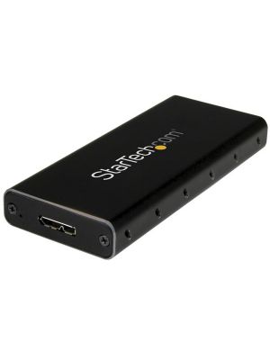 StarTech M.2 NGFF SATA Enclosure - USB 3.1 (10Gbps) with USB-C Cable