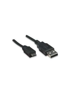 8Ware USB 2.0 Cable 3m A to Micro-USB B Male to Male Black