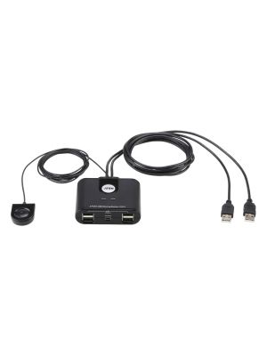 2 x 4 USB 2.0 Peripheral Sharing Switch - US224, ATEN Docks and Switches
