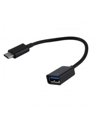 USB-C 2.0 Male to USB-A 2.0 Female Short Lead Adapter