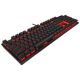 Corsair K60 Pro Red LED Mechanical Keyboard Cherry MX Viola