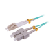 2m Fibre Cable LC-SC  Multi-mode Duplex Patch Lead Light Blue Colour