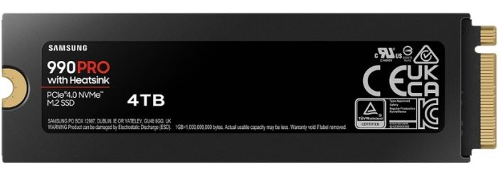 内蔵型SSD Samsung 990 PRO 4TB Amazon | Samsung 990 PRO 4TB PCIe Gen 4.0 x4 (最大転送速度