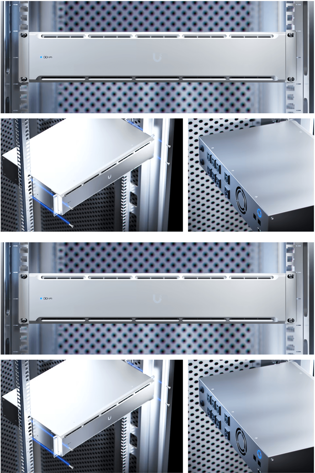 Ubiquiti UniFi UPS 2U, UniFi 1.44kVA Rackmount Uninterruptible Power ...